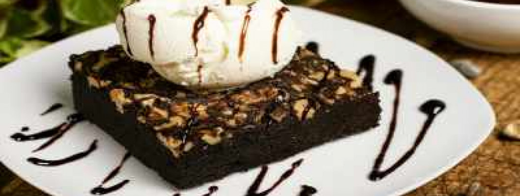 Eggless Walnut Brownies Eggless Walnut Brownies