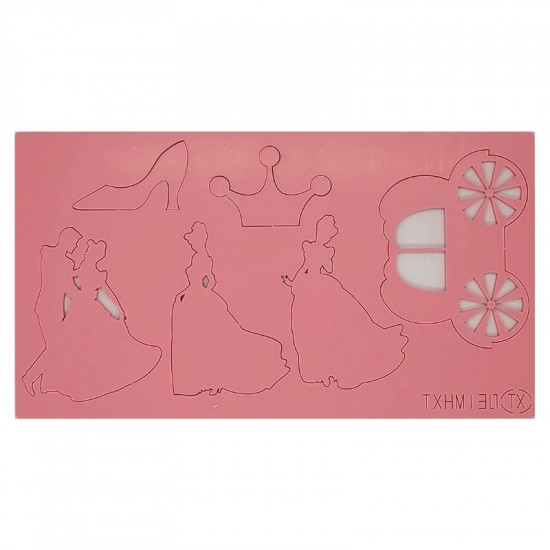 Cinderella Theme Acrylic DIY Stamp