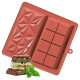 2 in 1 Kunafa Chocolate Bar Deep Silicone Mould