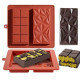 2 in 1 Kunafa Chocolate Bar Deep Silicone Mould