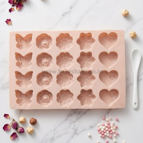 Mix Designs Shapes 20 Cavity Silicone Mould