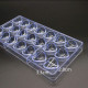 Heart Shape Polycarbonate Chocolate Mould