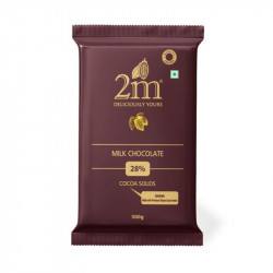 2M Milk Chocolate 28% - 500g