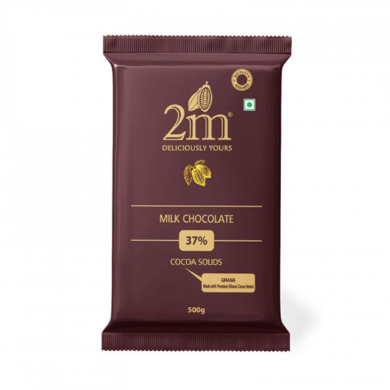 2M Milk Chocolate 37% - 500g