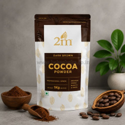 2M Professional Grade Cocoa Powder - Dark Brown