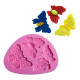 3 Cavity Designer Butterfly Fondant Mould