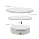 3 in 1 Electric Rotating Display Stand | 360 Degree Electric Turntable - White