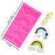 3 in 1 Rainbow Silicone Fondant Mould