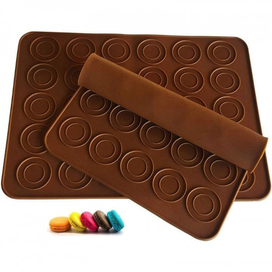 Macaron Silicone Baking Mat - 30 Cavity