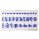 31 Pieces Numbers and Symbols Stamp Set