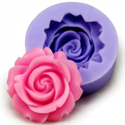 3D Rose Flower Fondant Mould