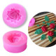 3D Rose Flower Fondant Mould