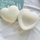 3D Woven Heart Silicone Mould for Candy, Candle, Soap, Lotion Bar, Fondant, Ice Cube