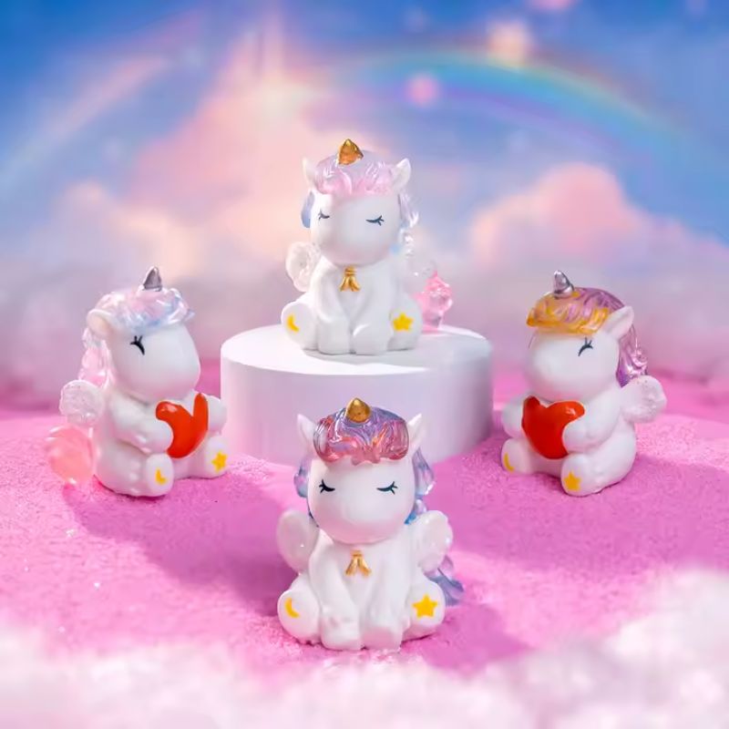 Unicorn Mini Figures Miniature Pcs