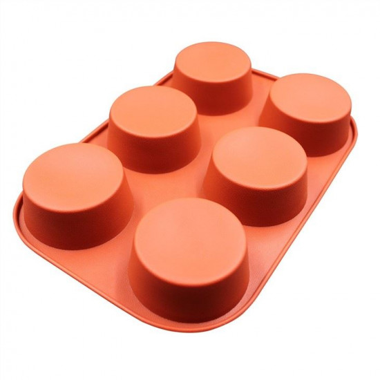 Round 6 Cavity Silicone Mould