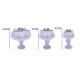 8 Petal Dotted Flower Plunger Cutter Set of 3
