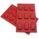 9 Cavity Madeleine Shell Silicone Mould