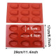 9 Cavity Madeleine Shell Silicone Mould