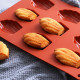 9 Cavity Madeleine Shell Silicone Mould