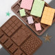 Assorted Bar 9 Cavity Silicone Chocolate Mould