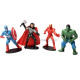 Avenger Superhero Toy Set for Cake Decoration 4 Pcs Set