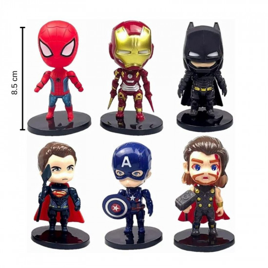Marvel Action Heroes Cake Topper