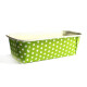 Green White Polka Dots Bake And Serve Plumpy Cake Mould