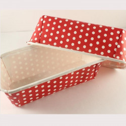 Red White Polka Dots Bake And Serve Plumpy Cake Mould