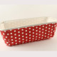 Red White Polka Dots Bake And Serve Plumpy Cake Mould