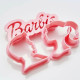 Barbie and Ken Cookie Cutter Set