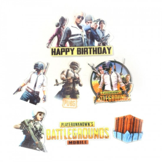 Battleground Pubg Wafer WPC - 54 (7 Pcs Pack) - Tastycrafts