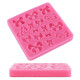 Bow Ribbon 16 Cavity Fondant Mould