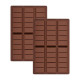 Break Apart Rectangular Chocolate Bar 6 Cavity Silicone Mould Break Apart Rectangular Chocolate Bar 6 Cavity Silicone Mould