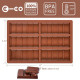 Break Apart Rectangular Chocolate Bar 6 Cavity Silicone Mould Break Apart Rectangular Chocolate Bar 6 Cavity Silicone Mould