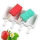 Building Blocks Shaped Silicone Popsicle Mould with Sticks