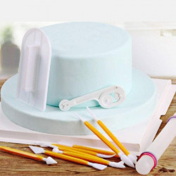 6 PCS Fondant Tools Set Impression Mat - Brenda's Cakes Supply