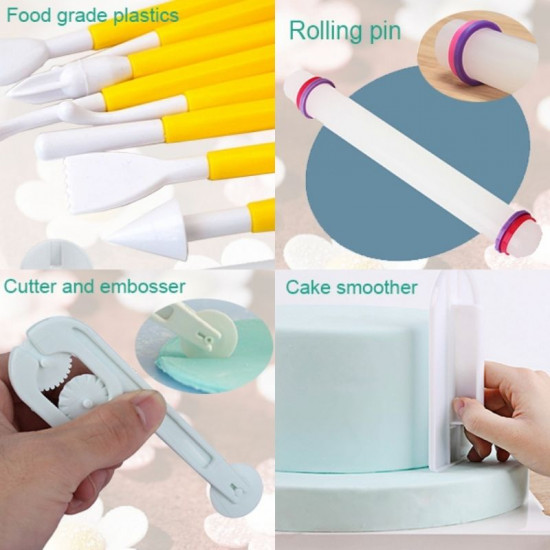 Cake Decorating Tools Set of 11 Pieces