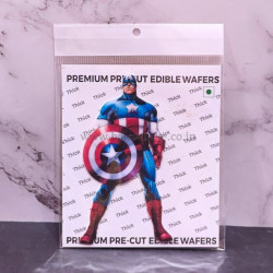 Captain America Avengers Wafer T104 - Tastycrafts