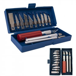 Carving Tool Set / Sculpting Knife With 13 Blades
