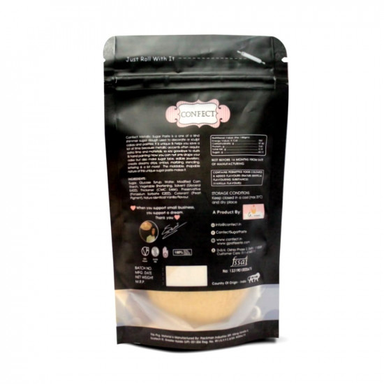 Champagne Gold Sugar Paste (250 Gms) - Confect Champagne Gold Sugar Paste (250 Gms) - Confect