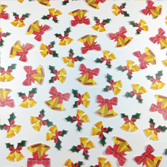 Christmas Bell Wafer WPC - 404 (24 Pcs) - Tastycrafts