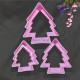 Christmas Tree Shape Plastic Cutters