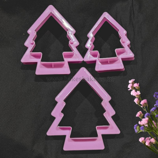 Christmas Tree Shape Plastic Cutters