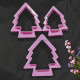Christmas Tree Shape Plastic Cutters