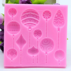 Christmas Baubles Decoration Silicone Mould
