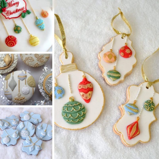Christmas Baubles Decoration Silicone Mould