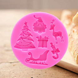 Christmas Silicone Mould (Style 1)