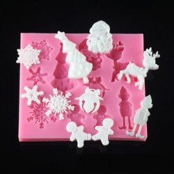 Christmas Silicone Mould (Style 2)