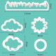 Cloud Grass Sun Star Fondant Cutter (Set of 5)