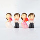 Cute Wedding Couple Miniature Figurines (Style 7)